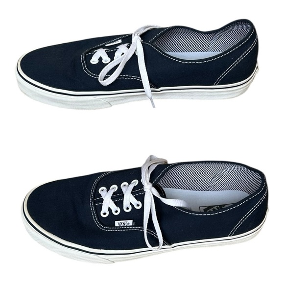 Classic Vans Off the Wall Navy and White Shoes Sneakers Men’s Size 11.5 Vintage - Picture 3 of 6